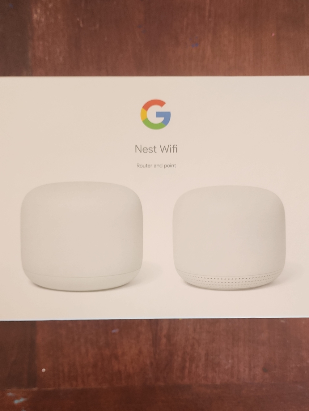 google Nest Wifi Router and Point - White
